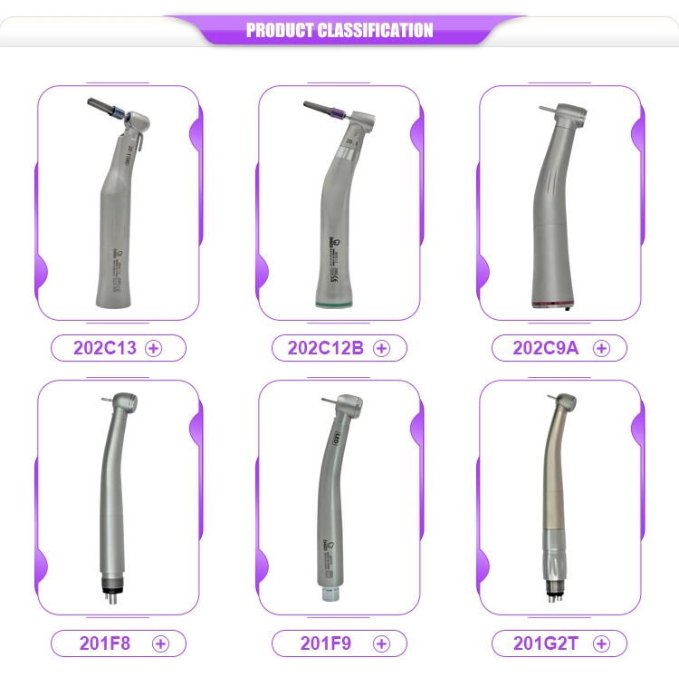 External and Internal Surgery Push Button Contra Angle Dental Handpiece Kavo Stype Ceramic Bearings Water Tube E Type Connector