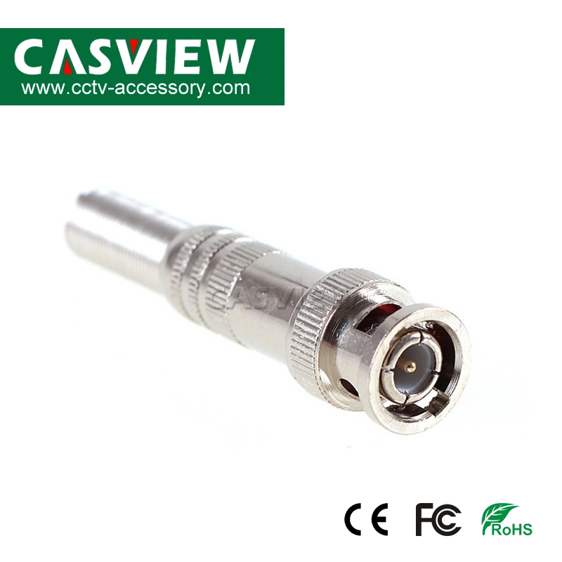 Solder (without screw) BNC Male Connector Electrical Connectors CCTV Coaxial Connectors Cable Adapter CCTV Connector Wholesale